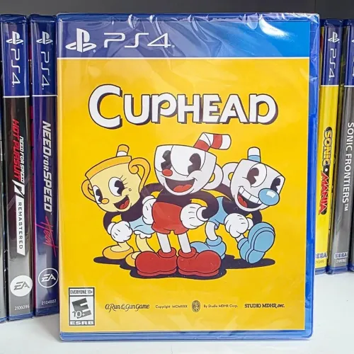 Playstation 4 CUPHEAD Novo
