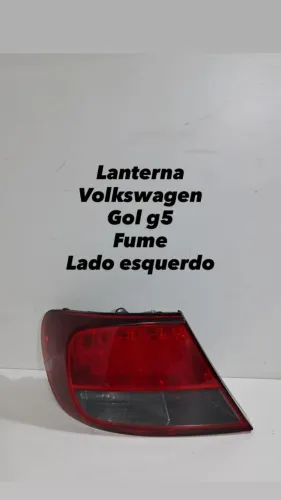 Lanterna Volkswagen Gol G5 Fumê Lado Esquerdo