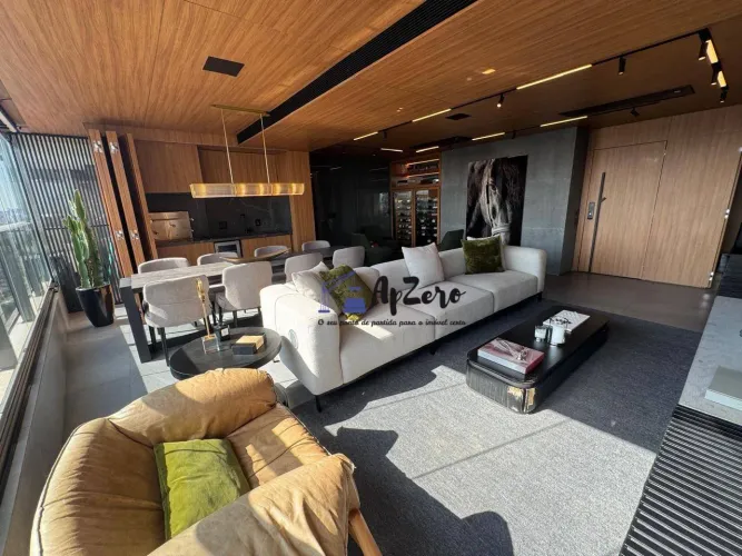 Apartamento mobiliado com 2 suites para alugar, 131 m² por R$ 25.000/mês - Brooklin - São