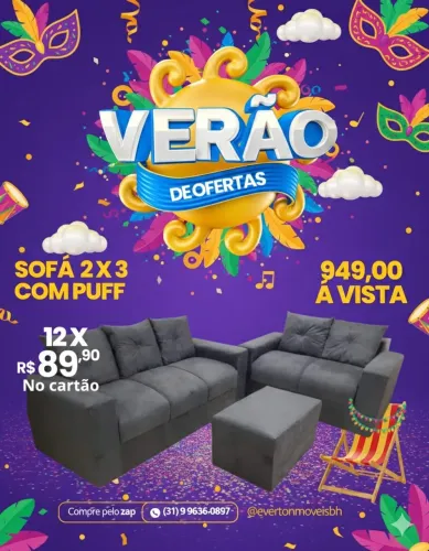!!!JOGO SOFÁ! Da fabrica!!! 12 x 89,90 cartão