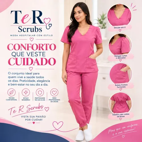 Pijama Hospitalar - Scrubs