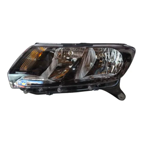Farol Logan Sandero 2014 2015 2016 2017 2018 Mascara Negra Esquerdo/motorista