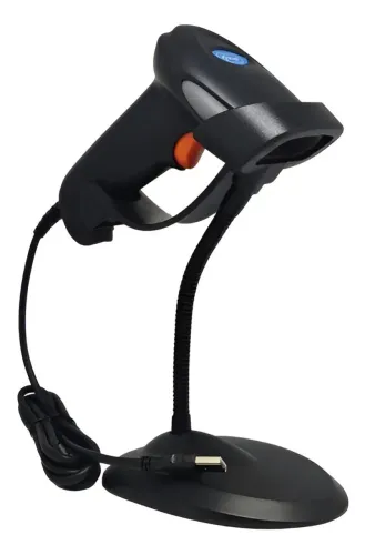 Leitor De Código De Barras Nota Danfe Usb Laser Kp-1017 Knup
