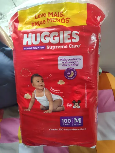 Vendo fralda Huggies shortinho