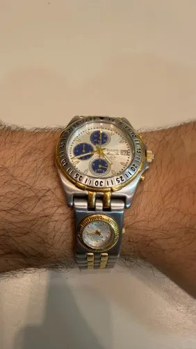 Bulova Marine Star Duplo Raríssimo gmt