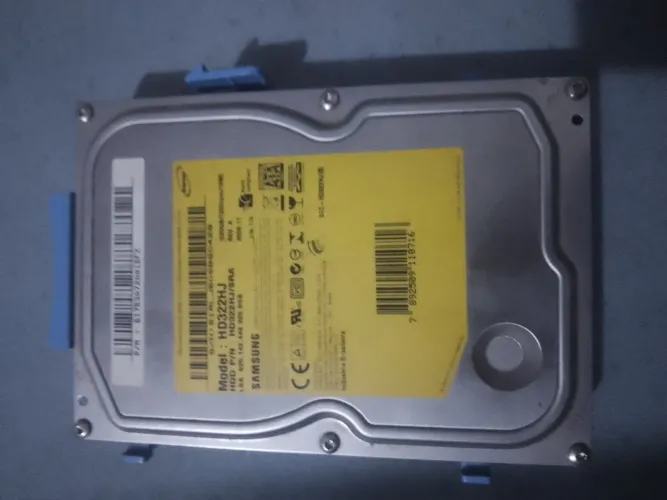 HD Samsung 320GB SATA 7200RPM Funcionando usado