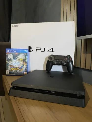 PlayStation 4 Slim de 1tb completo com caixa