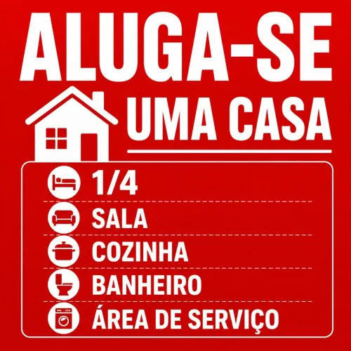Aluga-se casa