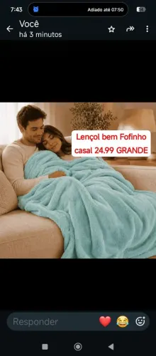 Lençol bem FOFINHO Casal
