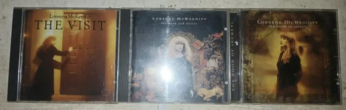 3 cd's Loreena Mckennit The Visit The Book Of Secrets The Mask & The Mirror