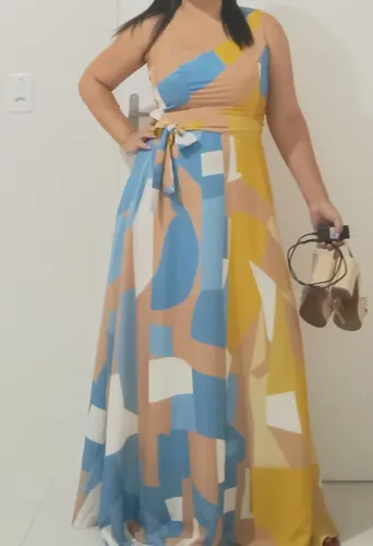 Vestido Moda Colmeia 