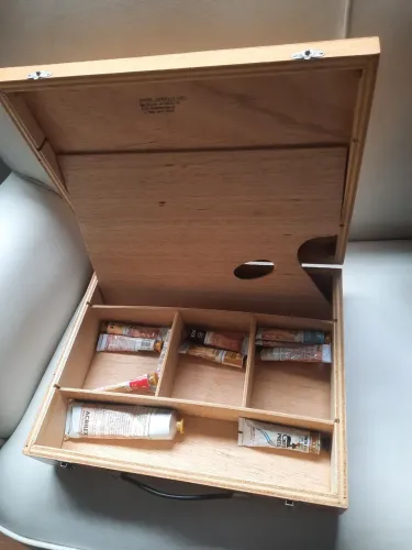 Maleta d para pintura a óleo