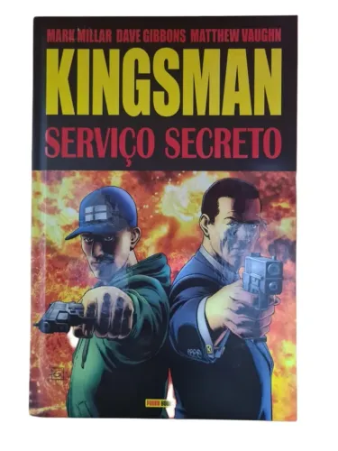 HQ Kingsman: Serviço Secreto -Editora Panini