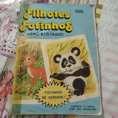 Livro Ilustrado Filhotes Fofinhos Autodidata