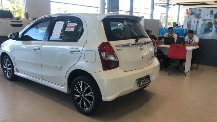 Toyota Etios Platinum 1.5 Flex 16V 4P Aut. 2019