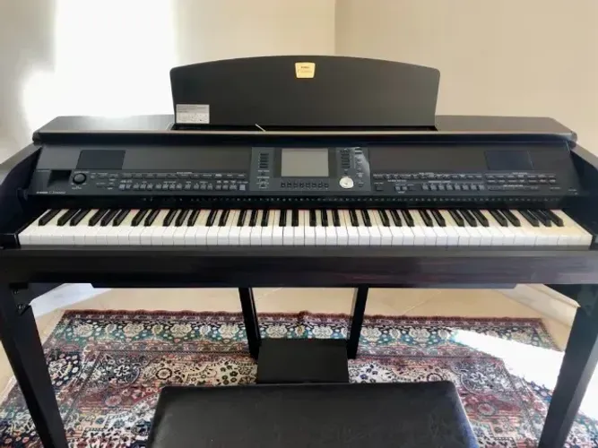Piano Digital Yamaha Clavinova CVP-505 88 Teclas 127/220v Superconservado