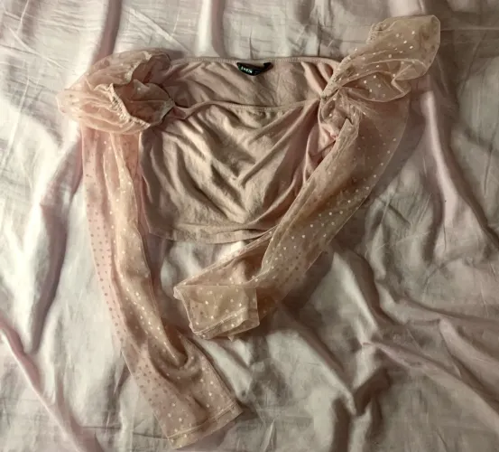 Blusa manga longa rosa