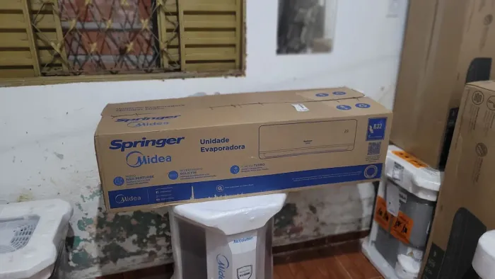 Ar condicionado Springer Midea 22.000 btus convencional novo