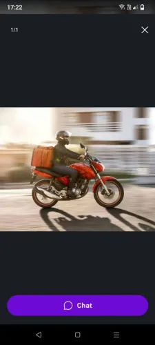 Sou motoboy e estou disponível para noturno 