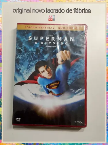 DVD duplo Superman o retorno edição especial lacrado
