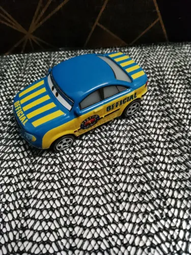 Carro coleção mcqueen Race Official Tom