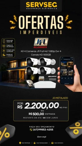Câmeras de cftv 