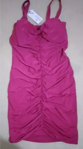 Vestido Tubinho Fuscia poliamida sodella