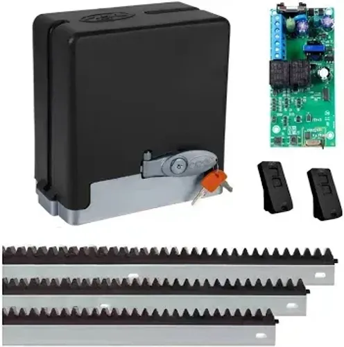 motor para portão deslizante ppa stark 400kg + acessorios