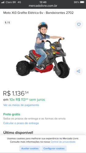 Moto elétrica..