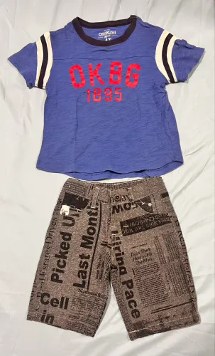 Lote de roupa menino 4 anos
