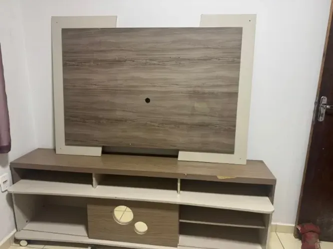 Painel suporte Tv 60" + Rack