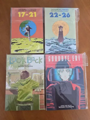 Mangás de Tatsuki Fujimoto: 17-21, 22-26, Look Back e Goodbye, Eri [MANGÁS EM INGLÊS]