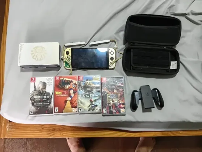 Nintendo Switch Oled Zelda Tears of the Kingdom