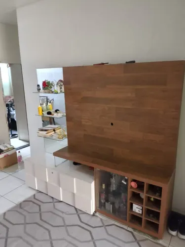 Painel TV 100% MDF aceito cartão sem juros