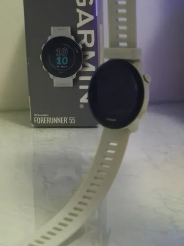 Garmin Forerunner 55 Branco 30d de uso