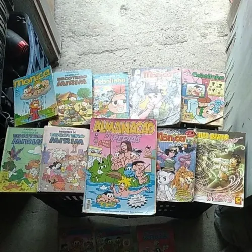 Lote 16 unidades revistas turma da Mônica