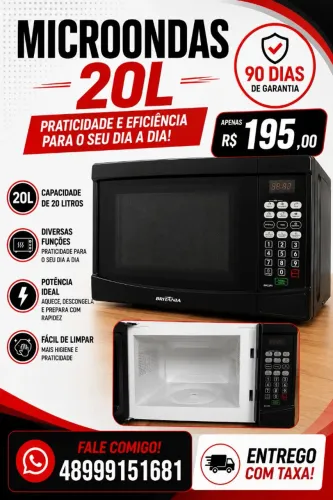 Microondas 20l