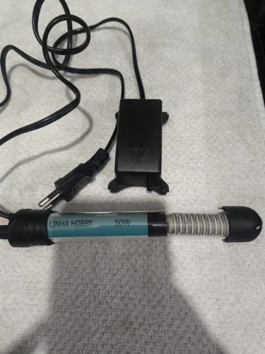 Aquecedor e Oxigenador para Aquários| Troco em itens de pesca