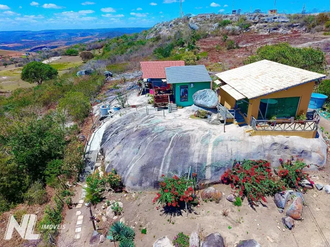 Pousada à Venda com 4 chalés e terreno 2.500m2 na Serra de São Bento, RN