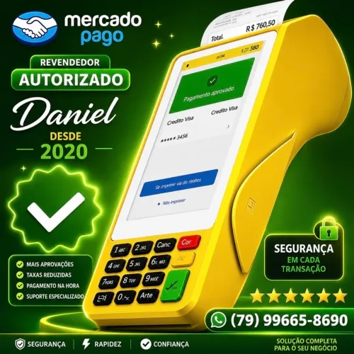 Máquina de Cartão - Revenda Oficial