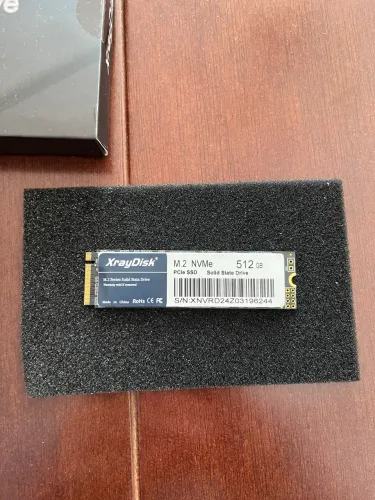 SSD nvme 512GB 100% saúde