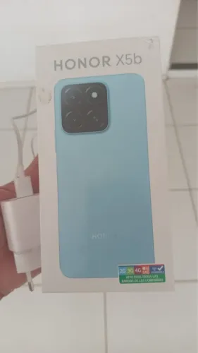 Celular Honor x5b 128 gb 4 de ram na caixa e carregador 