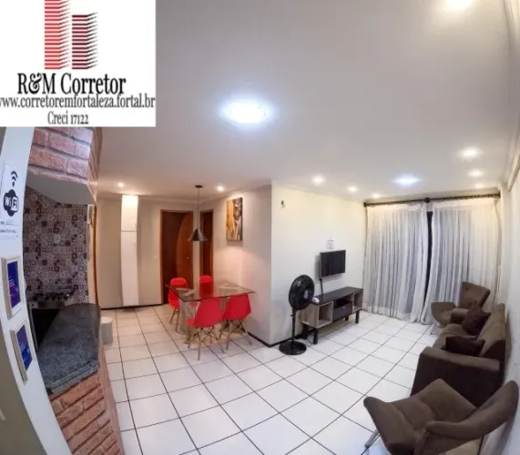 Apartamento por Temporada na Praia de Iracema à partir de R$ 190,00 por noite - Fortaleza
