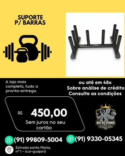Suporte de Barras