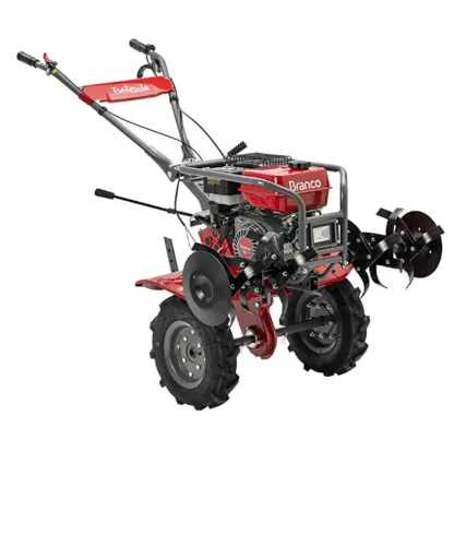 TRATOR * Tratorito Gasolina 7,5CV 800 mm Marcar BRANCO * NOVO SEM USO *