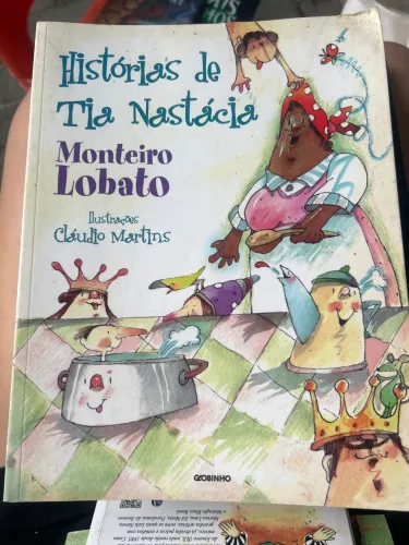 livro histórias de tia Nastacia de monteiro lobato