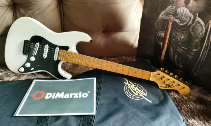 Guitarra Stratocaster Sgt Brazilian Woods N fender Gibson Jackson PRS Jackson Music Maker 