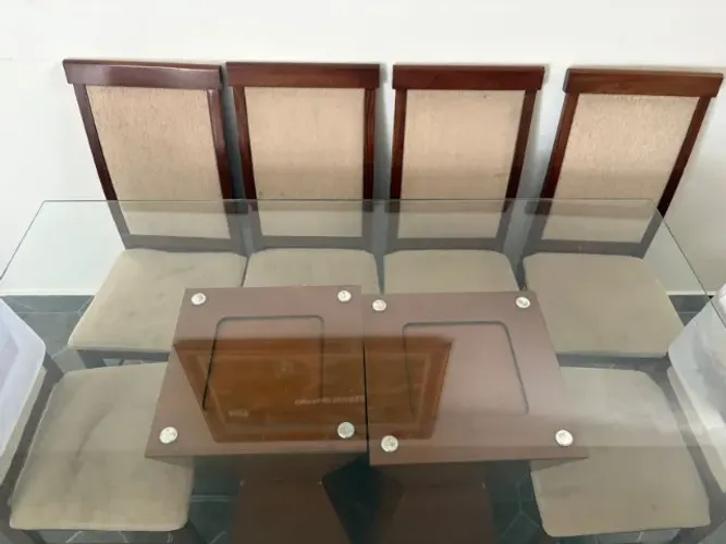 Mesa de jantar 6 lugares 