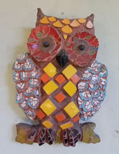 Escultura parede