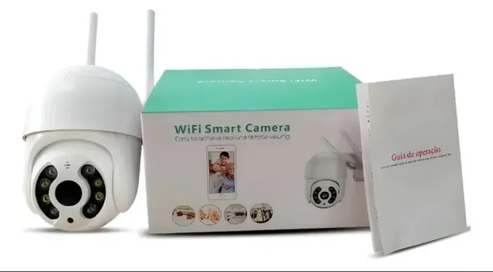 Câmera inteligente Wi-Fi 